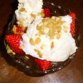 toshiebaba's cooksnap of when they made コーンフレークのアイスのせ.