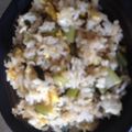 P太郎ママ's cooksnap of when they made じゃこと野沢菜のチャーハン.