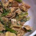 はやなほ's cooksnap of when they made 大根の葉とツナの卵とじ✿.