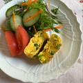 yesmama's cooksnap of when they made お弁当・朝ごはんに♡ネギのたまご焼き.