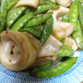 ふぅ～はるママ's cooksnap of when they made たけのことスナップえんどうの中華炒め.