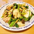マッハママ's cooksnap of when they made 鶏肉とほうれん草と小かぶのソテー.