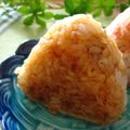 まろんかふぇ's cooksnap of when they made だし香る焼きおにぎり.