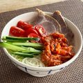 なぎ茶's cooksnap of when they made ぶっかけ韓国冷麺風そうめん.