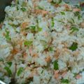 AFQ's cooksnap of when they made 鮭と大葉　まぜごはん.
