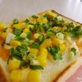ハナ☆クロ's cooksnap of when they made スイチリマヨトースト　◎コーン＆ねぎ◎.