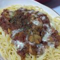コピー係's cooksnap of when they made 子供完食！野菜沢山☆基本のミートソース.