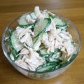 英理姉's cooksnap of when they made 簡単♫胡瓜とササミのオーロラサラダ.