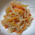 sazua's cooksnap of when they made こく旨〜♪人参としらたきの明太子炒め.
