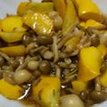 ukiki000's cooksnap of when they made ズッキーニとぶなぴーの生姜焼き。.