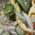 世界の亀山's cooksnap of when they made もやしの中華サラダ.
