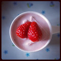 ♡あろは♡'s cooksnap of when they made いちごのムース.