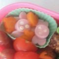よcco's cooksnap of when they made ソーセージで可愛いキャンディ（キャラ弁）.