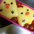 いちごぎゅうにゅう's cooksnap of when they made キャラ弁 キイロイトリ.