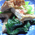 ぽんず推し！'s cooksnap of when they made ピリ辛ヒ～ハ～‼青梗菜と厚揚げの中華和え.