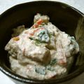 まりち♪'s cooksnap of when they made 人参と小松菜と高野豆腐の白和え.