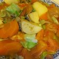 tomomao26's cooksnap of when they made 肉じゃがリメイク☆トマトと野菜の煮込み.
