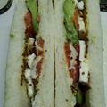 あにか's cooksnap of when they made スモークサーモンのサンドイッチ.