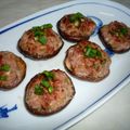 Jock's cooksnap of when they made 椎茸の肉詰めの照り焼き.