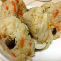 sulato's cooksnap of when they made ソフトいか燻製で炊き込みご飯.