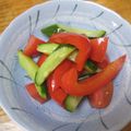 もときらぶ's cooksnap of when they made ノンオイルがうれしい☆パプリカのマリネ.
