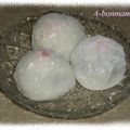 A-bonmama's cooksnap of when they made 簡単♪レンジで苺大福.