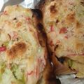 kimimaruo's cooksnap of when they made ＊長ネギとかにかまグラタンパイ＊.