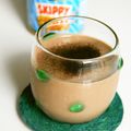 うさぎのシーマ's cooksnap of when they made 冷凍バナナで♪ピーナッツチョコドリンク.