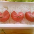 あくろsan's cooksnap of when they made ちょこっとかわいい☆ハートの梅干し.