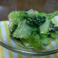 そめはる's cooksnap of when they made チンゲン菜お浸し 簡単ﾚｼﾋﾟ.