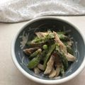 Ruriluru's cooksnap of when they made マヨで美味◆インゲンと竹輪のゴマ和え◆.