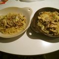 takasemi's cooksnap of when they made ねぎと舞茸のスパゲッティ.