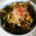 あじゃ16's cooksnap of when they made 箸が止まらない☆タケノコと蕗のキンピラ☆.
