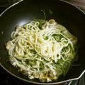 虎蜜柑's cooksnap of when they made あさりと豆苗のパスタ～★★.
