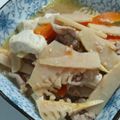 えりぱんな's cooksnap of when they made ✿たけのこと豚肉の味噌炒め煮✿.