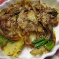 3匹の子ブタｍａｍａ's cooksnap of when they made 余った焼きそばソースで✿簡単グラタン.
