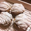 mse99's cooksnap of when they made 苺のピンクモンブラン。.
