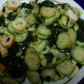 甘夏ミカン's cooksnap of when they made ちくわとキュウリとワカメの和え物.