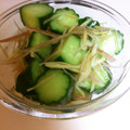 sckkmkr's cooksnap of when they made 茗荷と生姜で☆きゅうりの簡単浅漬け☆.