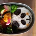 yoshi☆masa's cooksnap of when they made キャラ弁♪　簡単パンダ.