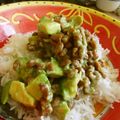 dめぐb's cooksnap of when they made 塩麹入り☆アホカドと納豆丼.
