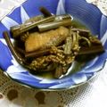 Hiちー's cooksnap of when they made わらびと薄揚げの煮もの.