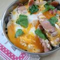 あいあい0117's cooksnap of when they made ＋ウィンナーで卵丼＋.