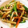 michiyo36's cooksnap of when they made ちくわとピーマンのチンジャーロース.