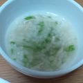 ちーちゃんＧＯＧＯ's cooksnap of when they made 離乳食☆ささみとオクラのまぜまぜごはん.