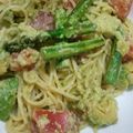 ふうぺこ's cooksnap of when they made アボカドのトマトクリームパスタ.