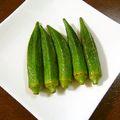 ヌーシ's cooksnap of when they made オクラのバター醤油.