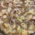 くるみちる's cooksnap of when they made 寒い冬に☆冬野菜と豚肉の味噌味煮物.