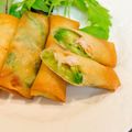 kitty_m3's cooksnap of when they made 居酒屋風☆エビアボカドの春巻き.