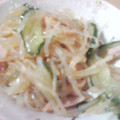 yayukomi's cooksnap of when they made さっぱりきゅうりとハムと春雨のサラダ.